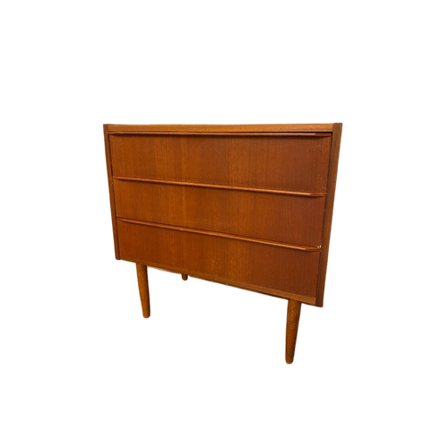 Vintage Deense Ladenkast - Jaren 60 Teak