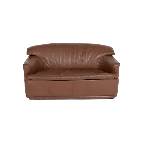 Sculptural Italian Design Sofa/love-seat 1