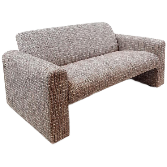Vintage Artifort Bank Roze Zwart Beige Gemêleerd Nieuw 1