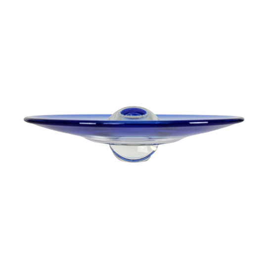 Jaroslav Wasserbauer - Ufo Schaal - Glas - Gesigneerd - Czech Republic - 90s 1