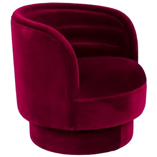 DUTCHBONE | Dorothy Fauteuil Velvet Rood 1