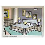 Roy Lichtenstein (1923-1997), Interior With Waterlilies..... thumbnail 1