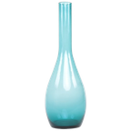 Grote Blauwe Scandinavische Glas Vaas thumbnail 1
