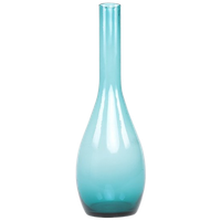 Grote Blauwe Scandinavische Glas Vaas