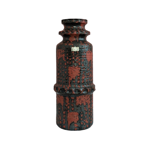 Ceramic Fat Lava Vase.