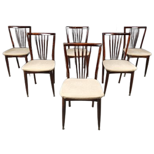 Mid Century Italian Dining Chairs, 1950s 1