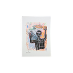 Offset Litho Naar Jean-Michel Basquiat Untitled 97/100 Abstracte Kunstdruk thumbnail 1