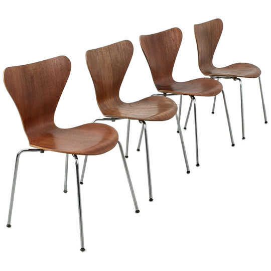 Arne Jacobsen Vlinder Stoelen Series 7 1