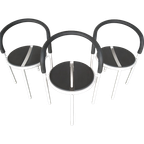 Fritz Hansen - Set Van 3 'pelikan' Stoelen thumbnail 1