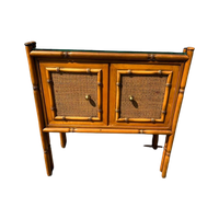 Vintage Bamboe Kast