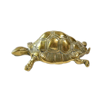 Messing Dierenfiguur Schildpad thumbnail 1