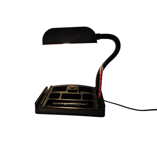 Bureaulamp - Organizer - Metaal - Kunststof - 80's 1