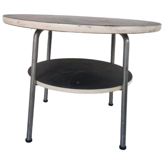 Gispen 503 Bauhaus Stijl Salon Tafel 80 Cm Design Vintage 1