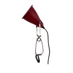 Set Van 3 Vintage IKEA Cliplights Rood Metaal Typ K9601, Jaren '90 thumbnail 1