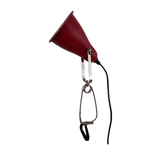 Set Van 3 Vintage IKEA Cliplights Rood Metaal Typ K9601, Jaren '90 1