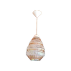 Italiaanse Glazen Hanglamp Jaren 60 thumbnail 1