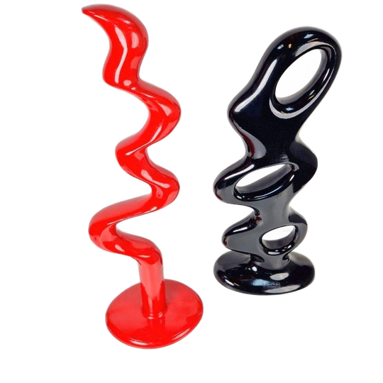 Set Vintage Döman Almén & Gest Abstracte Sculptuur '90 Ikea 1