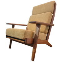 Fauteuil Van Hans J. Wegner Voor Getama Ge290a