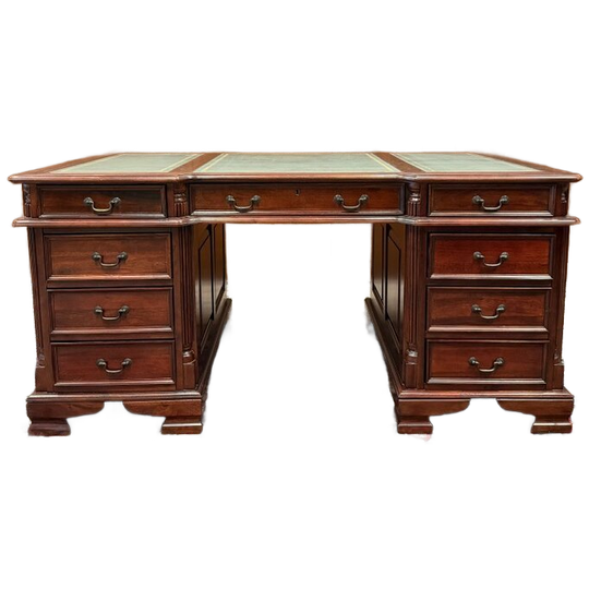 Klassiek Engels Mahonie Bureau 1