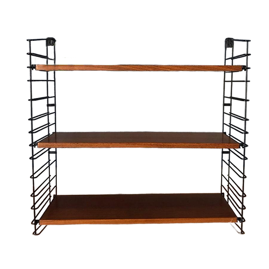 Tomado Wandrek Teak Retro Boekenplank 1970s 1