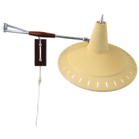 Vintage Anvia J. Hoogervorst Wandlamp Lamp Jaren 50