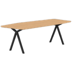Studio Henk Eettafel Slim X Type Hardwax Olie Naturel, Paper Vorm thumbnail 1