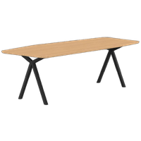 Studio Henk Eettafel Slim X Type Hardwax Olie Naturel, Paper Vorm