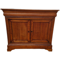 Antieke, Vintage Houten Ladekast Commode Dressoir 008