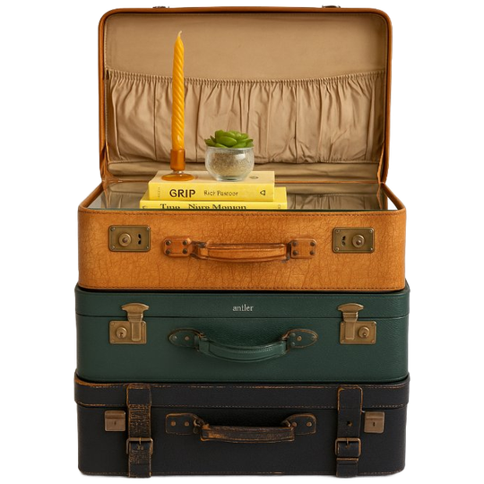 Vintage Kofferset – 3 Unieke Exemplaren Met Karakter 1