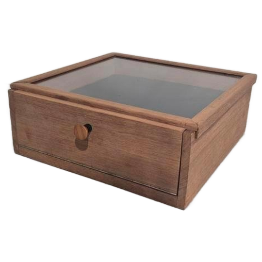 Sieraden Juwelen Kistje Met Glazen Deksel Vitrine 1