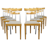 8x Postmoderne Eetkamer Stoel Arco, 1990s