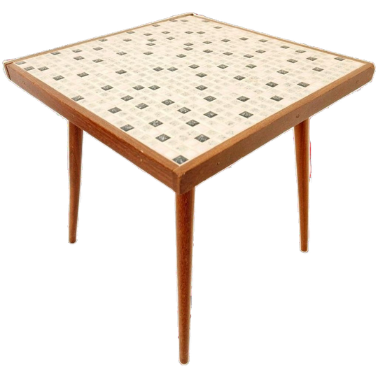 Jaren 60 Vintage Plantentafel Fifties Tegeltafel 1