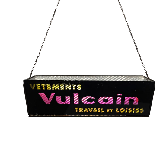 Mid-century Franse Kleding Reclame Van Vulcain, Jaren 50 1