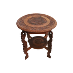 Vintage Indonesisch Houten Salon/Bijzettafel, Jaren '60/'70 thumbnail 1