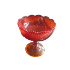 Carnaval Glas Rood Oranje Schaaltje Ijscoupe Op Voet thumbnail 1