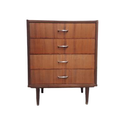 Strakke Vintage Ladekast Jaren 60 Chest Of Drawers