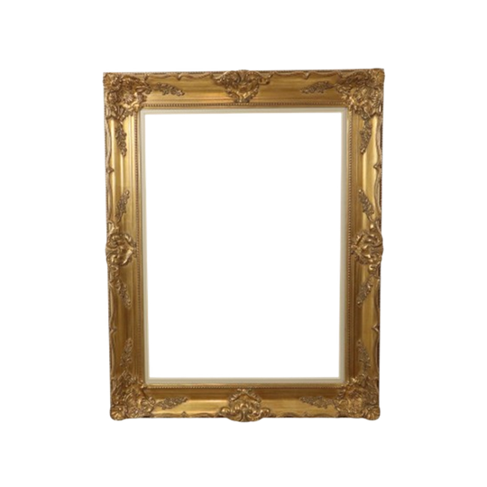 Grote Vergulde Houten Barok Lijst Xl Klassiek 104x84cm 1