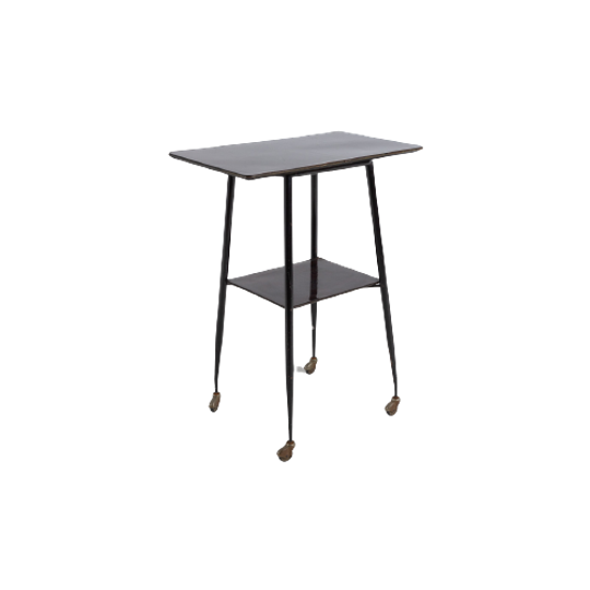 Italian Modern High Side Table, 1960’s 1