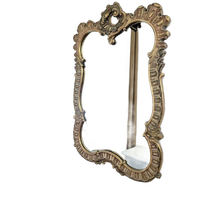 Vintage Gouden Barok Spiegel / Wandspiegel