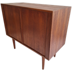 Tambour Sliding Door Cabinet By Kai Kristiansen thumbnail 1