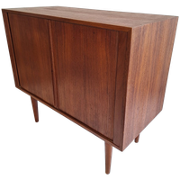 Tambour Sliding Door Cabinet By Kai Kristiansen