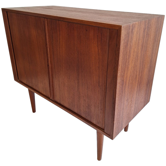Tambour Sliding Door Cabinet By Kai Kristiansen 1