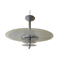 Schijflamp Hanglamp Lamp Jaren 60 Frans