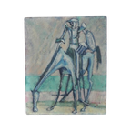 Schilderij Ridder Op Paard Don Quichot, A. Mendola thumbnail 1