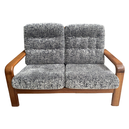 Two Seat Danish Sofa By Burchardt Nielsen 1970S