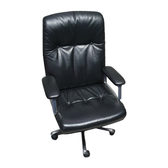 Vintage Office Chair P128 By Osvaldo Borsani For Tecno 1
