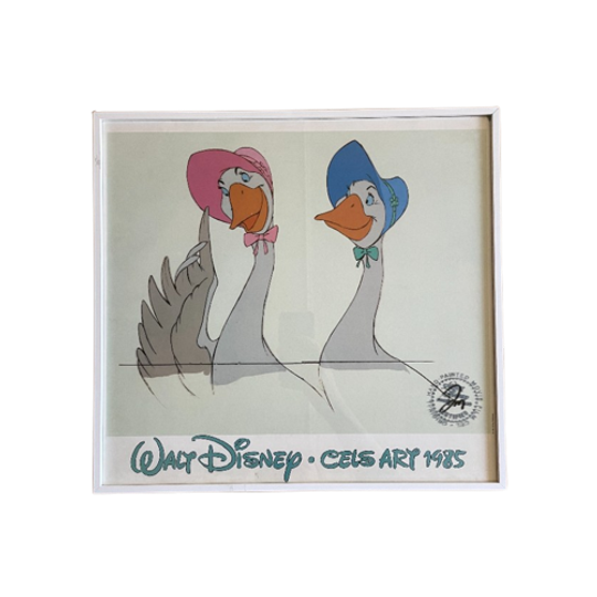 Walt Disney, Celsary, 1985, Copyright Walt Disney Productions 1