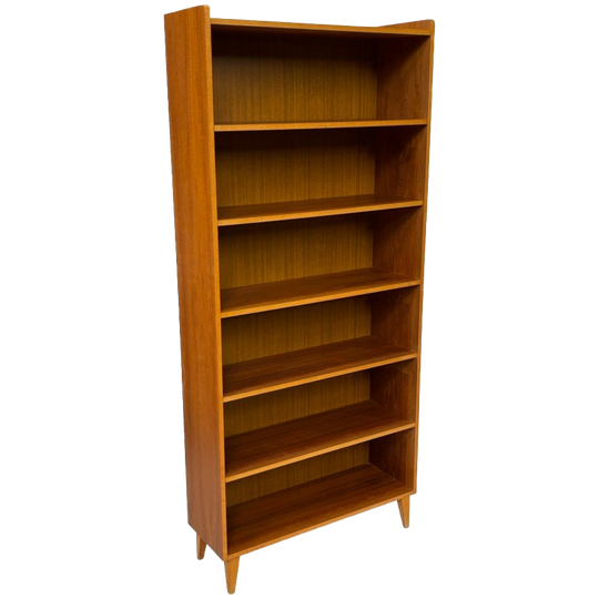 Vintage Teakhouten Boekenkast Deens Design Jaren 60 1