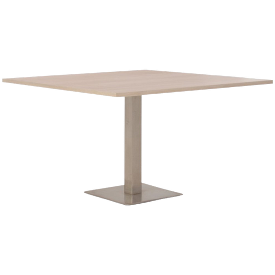 Solidesk Kantinetafel, Bladkleur Naar Keuze, 120 X 120cm, Vaste Hoogte 1
