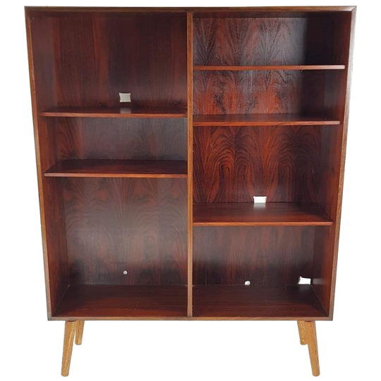 Vintage Wandkast | Boekenkast Deens Palissander Fineer 1